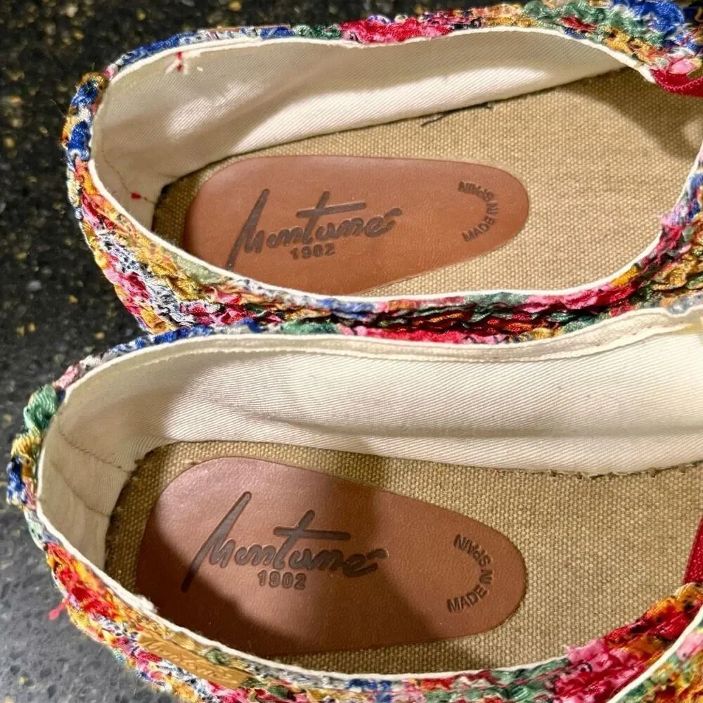 Montane 1902 Espadrilles. Multicolor textured. Size 41/US 11